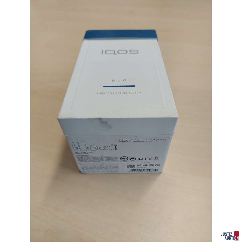 Tabakerhitzer der Marke IQOS 3 Duo System in Originalverpackung - NEU
