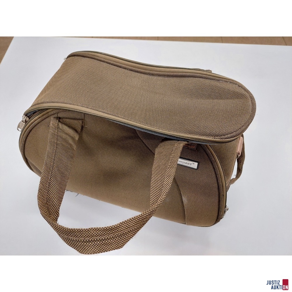 Rollenreisetasche der Marke Compass - Griff fehlt – Auszug daher defekt  