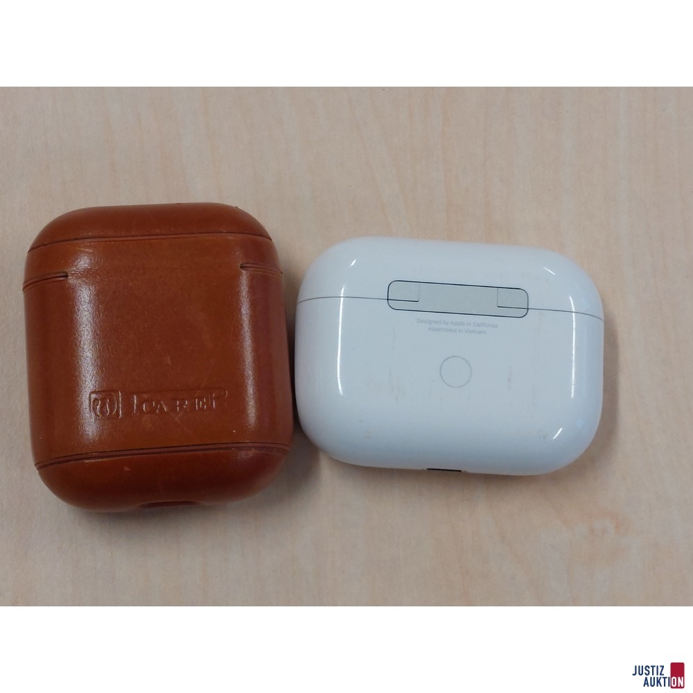 AirPods der Marke Apple ohne Ladekabel
