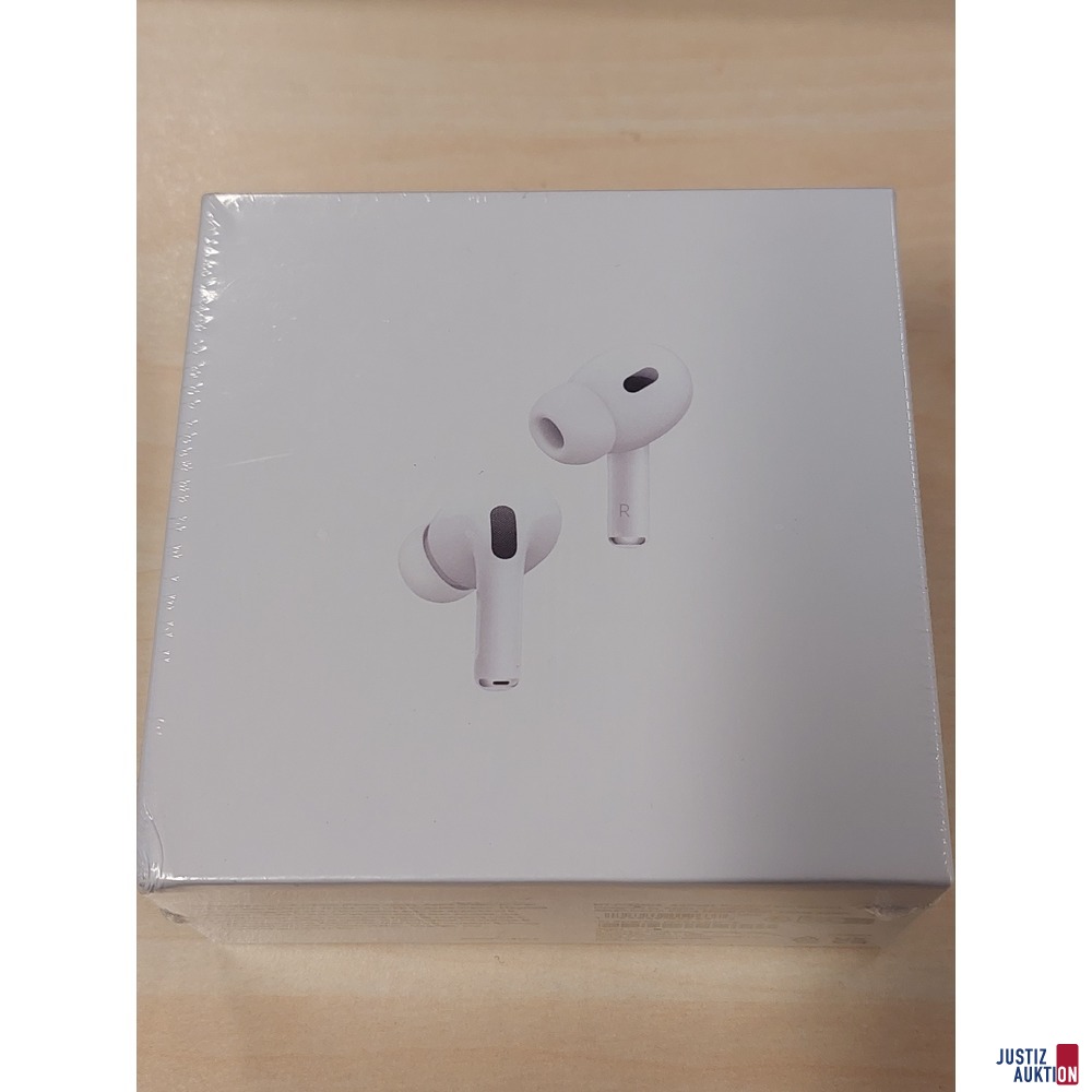 AirPods Pro &lpar;2nd generation&rpar; der Marke Apple Seriennummer&colon; GTXVL63PY9 in Originalverpackung &ndash; verschwei&szlig;t NEU