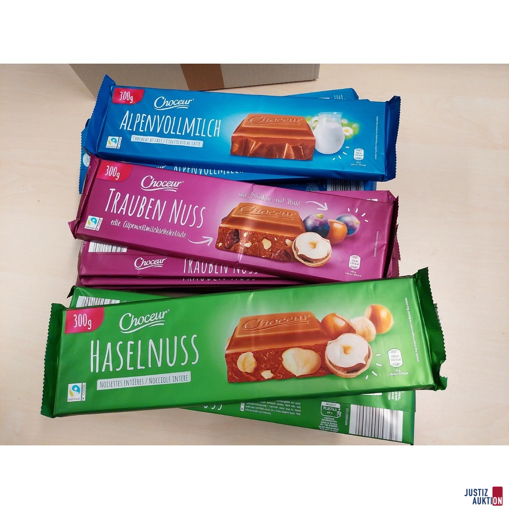 30 x Choceur Schokoladen von Hofer/Aldi