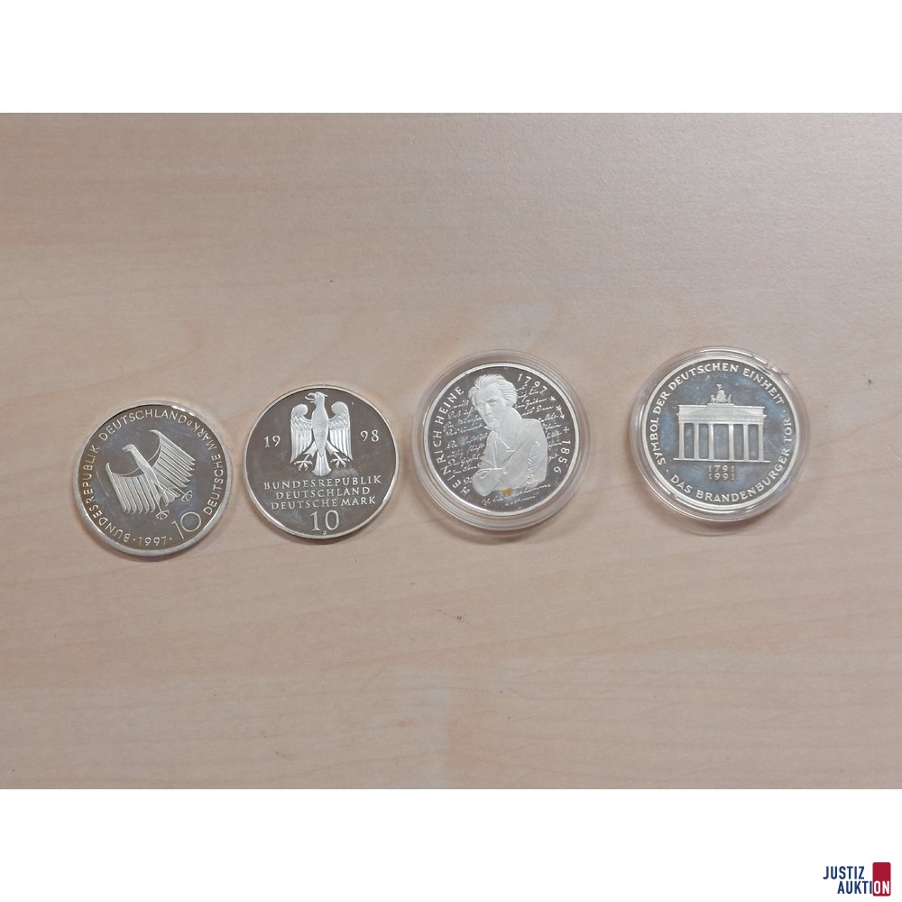 Gedenkm&uuml;nzensatz Bundesrepublik Deutschland