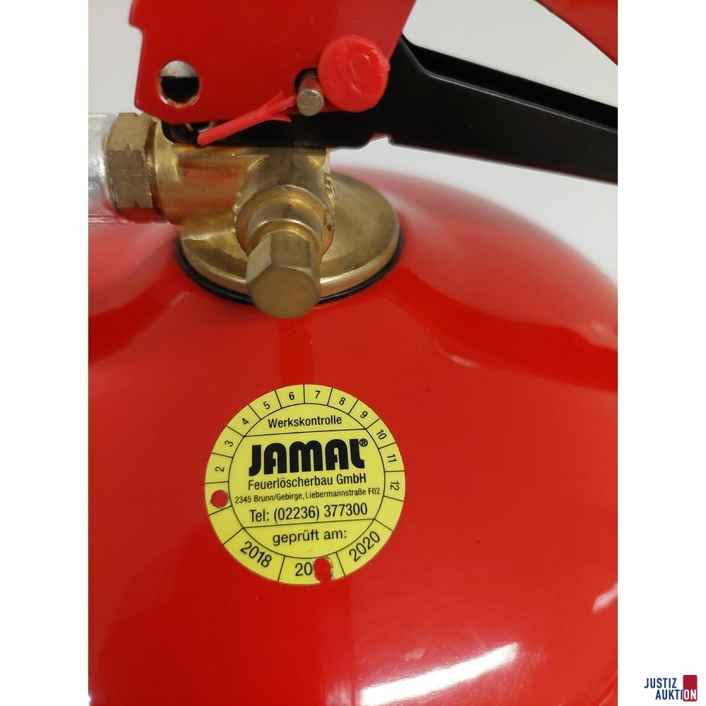 Feuerlöscher der Marke Jamal 233 B