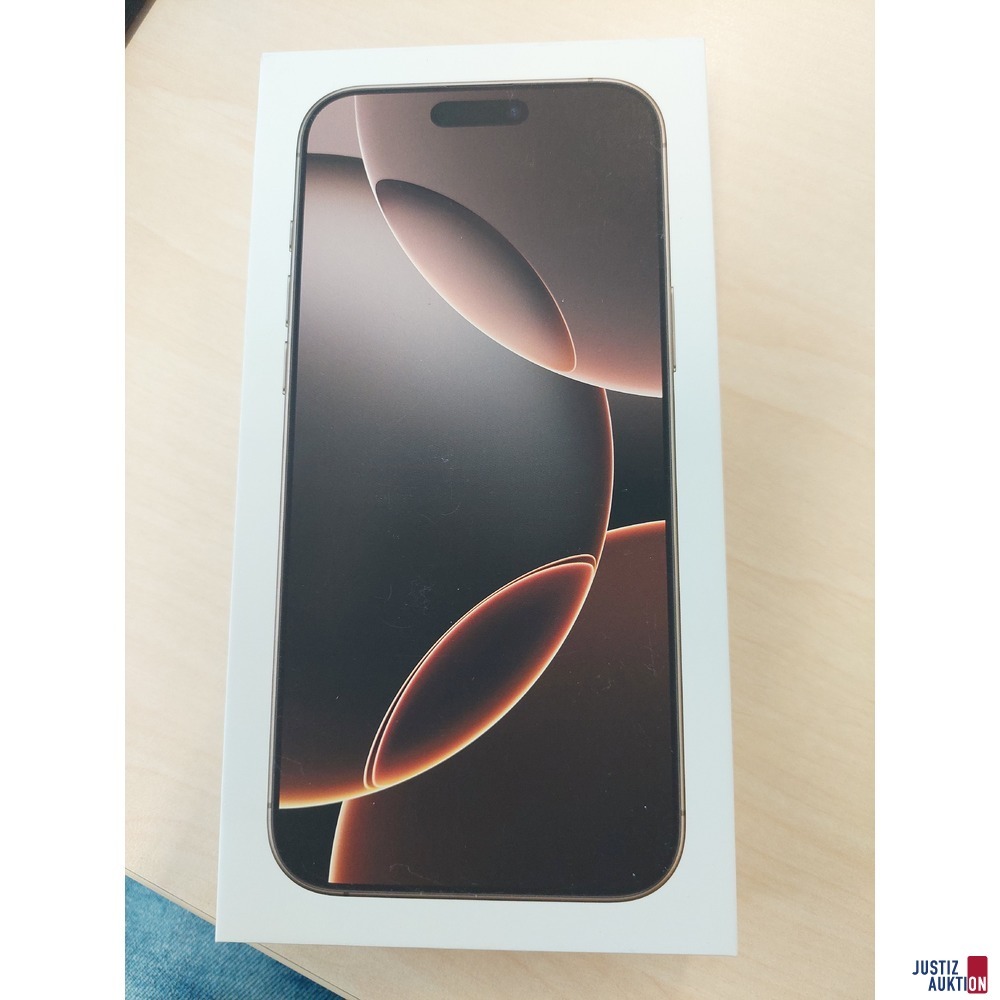 Handy der Marke Apple iPhone 16 Pro Max Desert Titanium&comma; 256GB