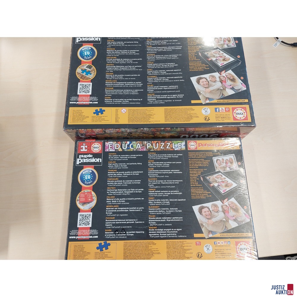 Konvolut an Educa Puzzles