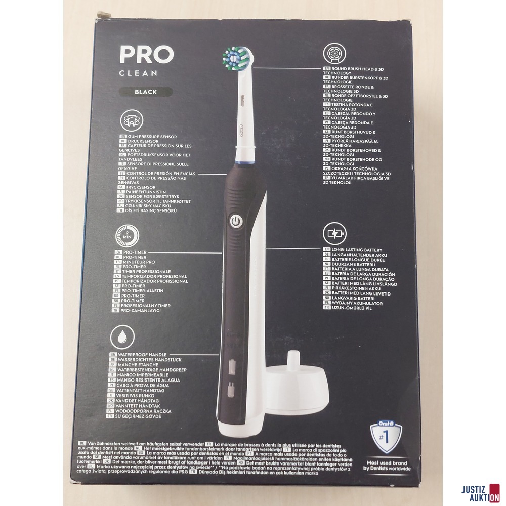 Elektrische Zahnb&uuml;rste der Marke Oral-B Pro Clean  in Originalverpackung - NEU