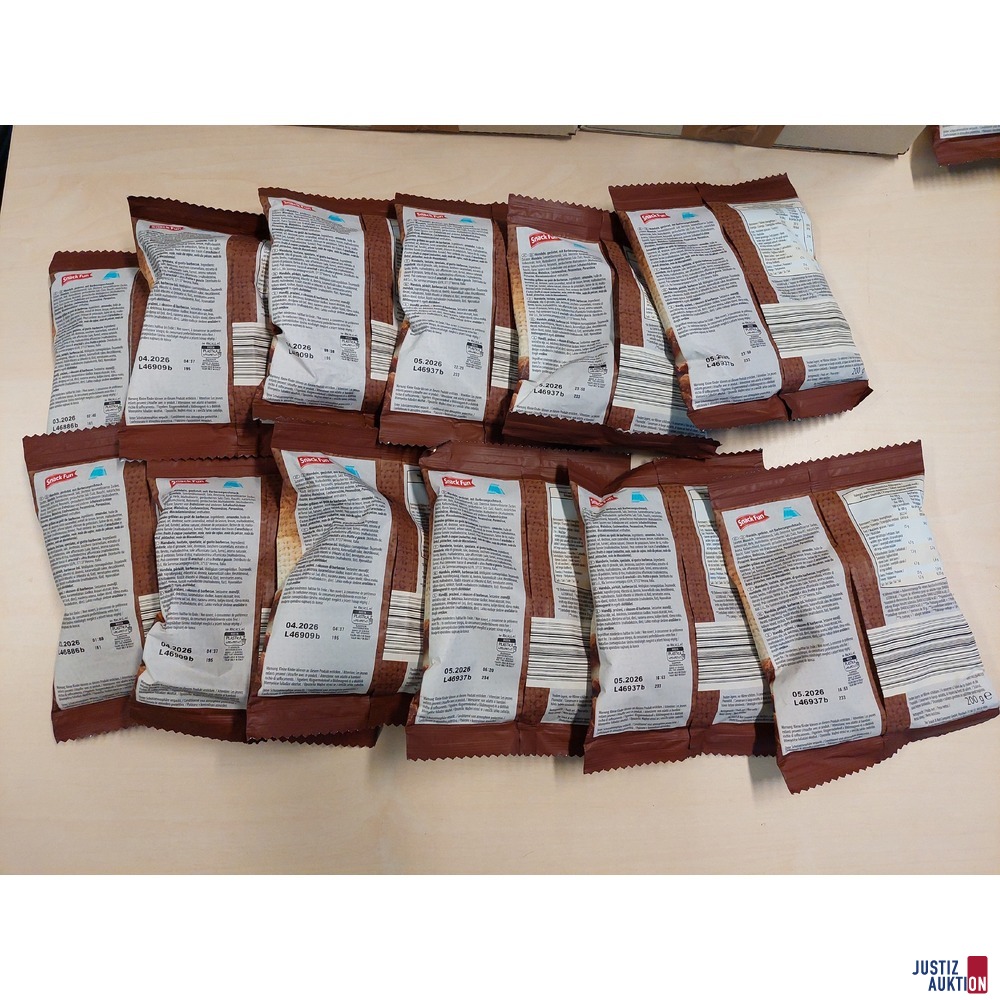 12 x Mandeln geröstet – Snack Fun von Hofer/Aldi je 200g