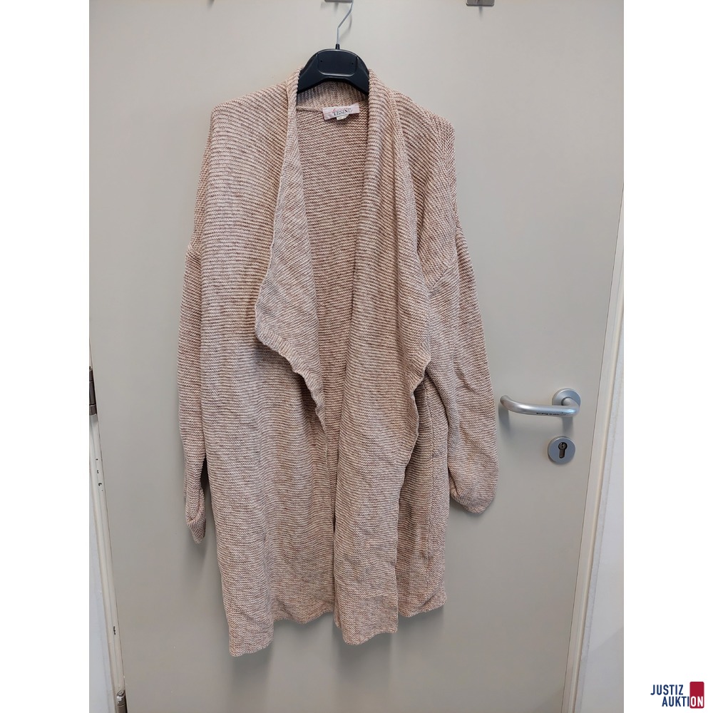 Strickjacke - Wollmantel
