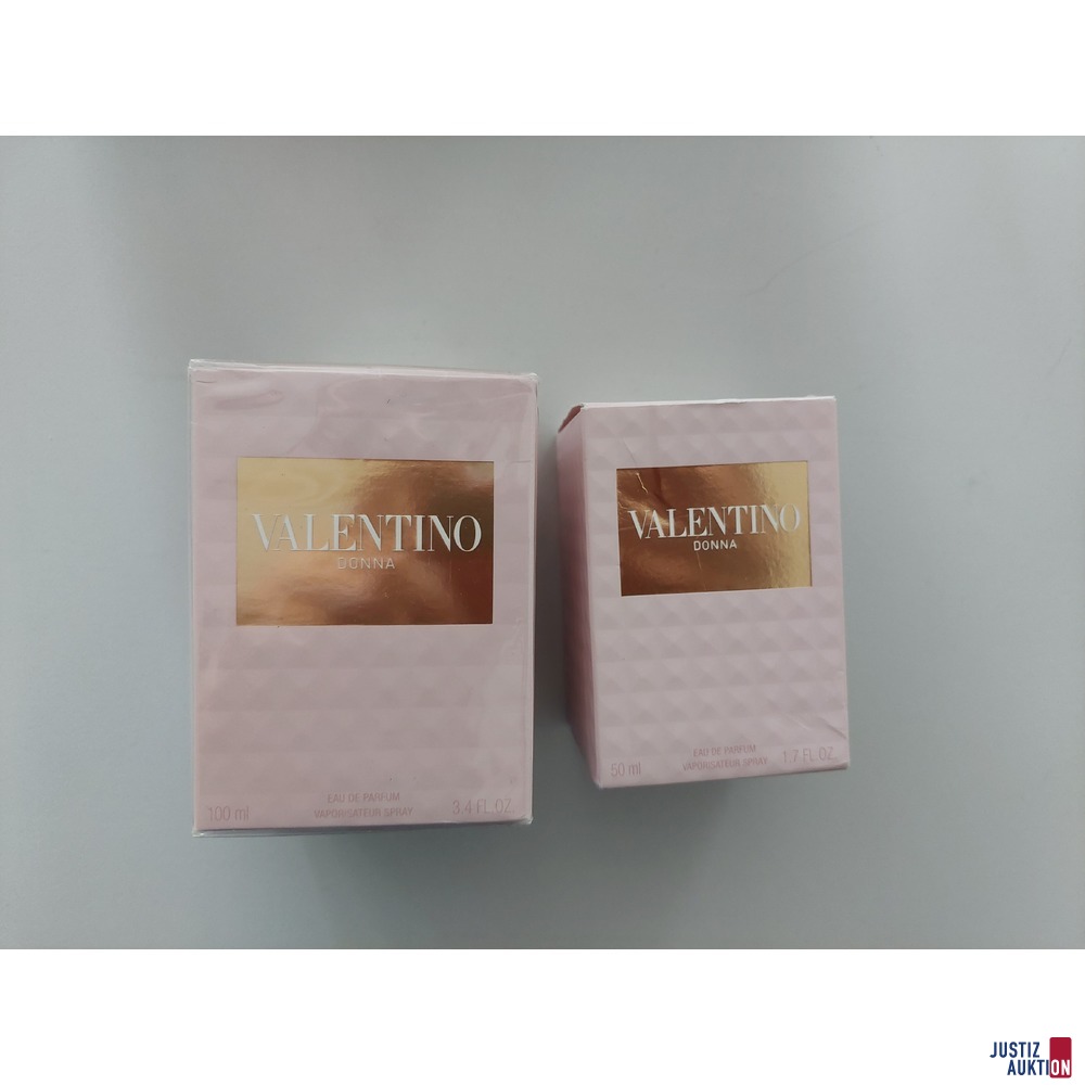 Eau de Parfum der Marke Valentino Donna 100ml u.a.
