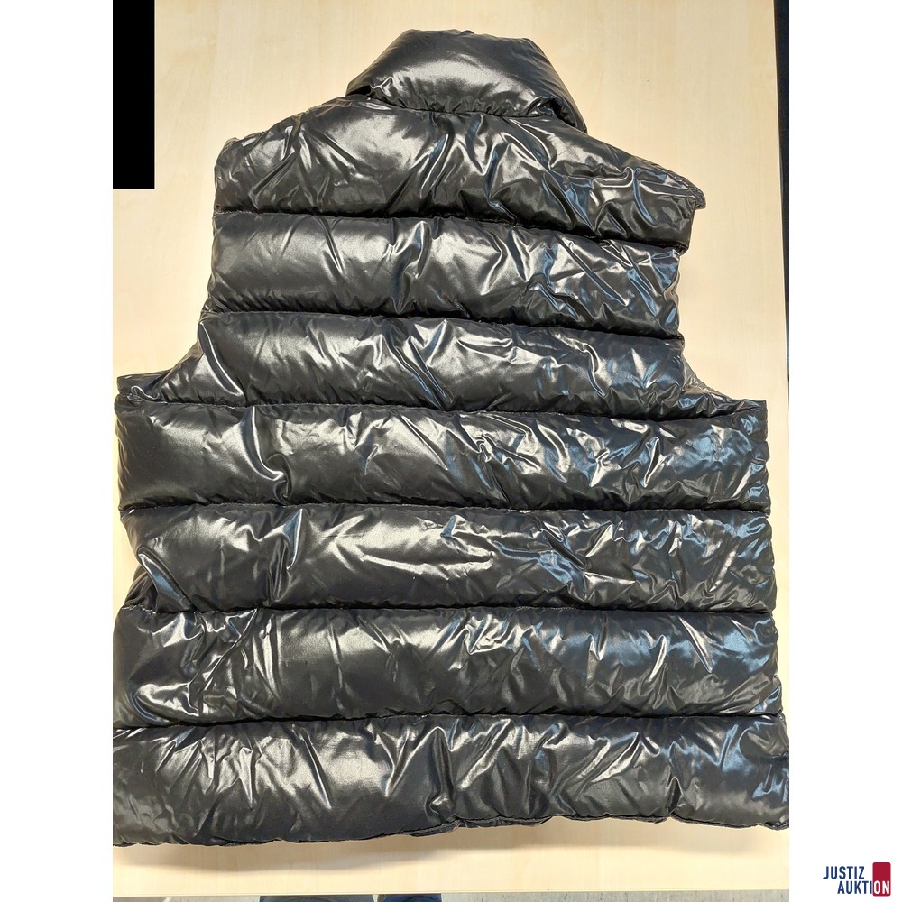 Herrendaunenweste der Marke Moncler Tibb Gr&period; 3 Farbe schwarz