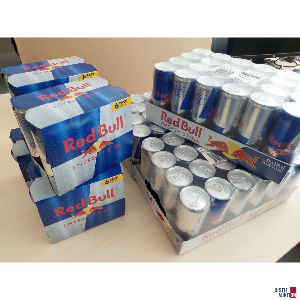 4 6er Pack Red Bull Energy Drink &agrave; 250ml u&period;a&period;