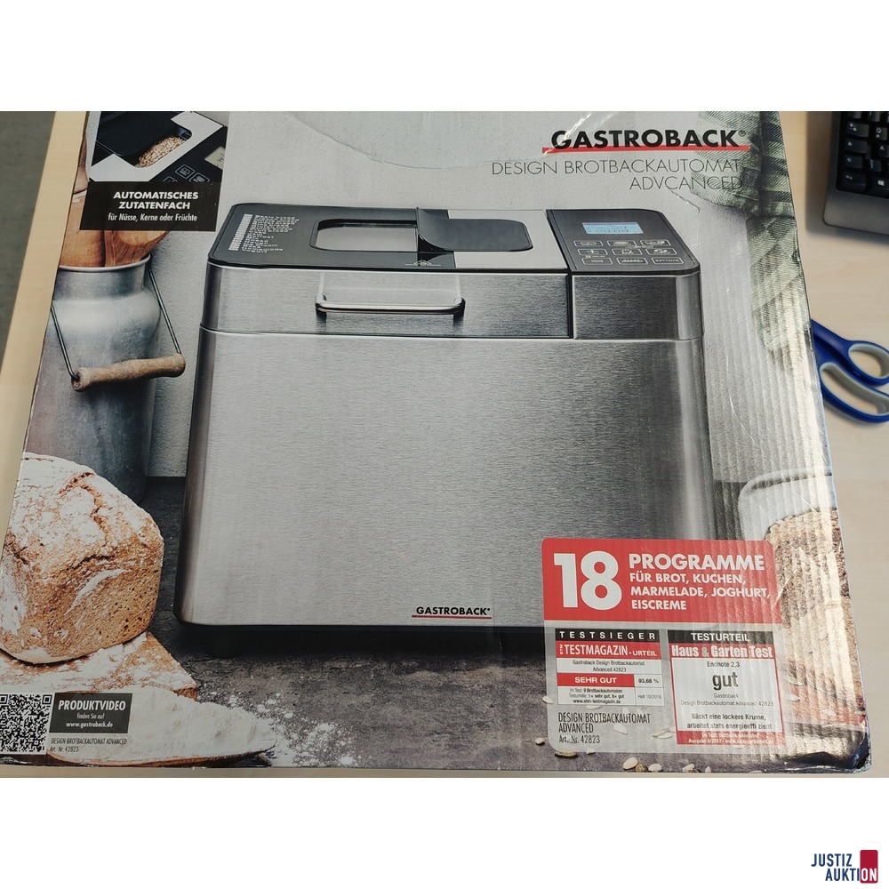 Brotbackautomat der Marke Gastroback