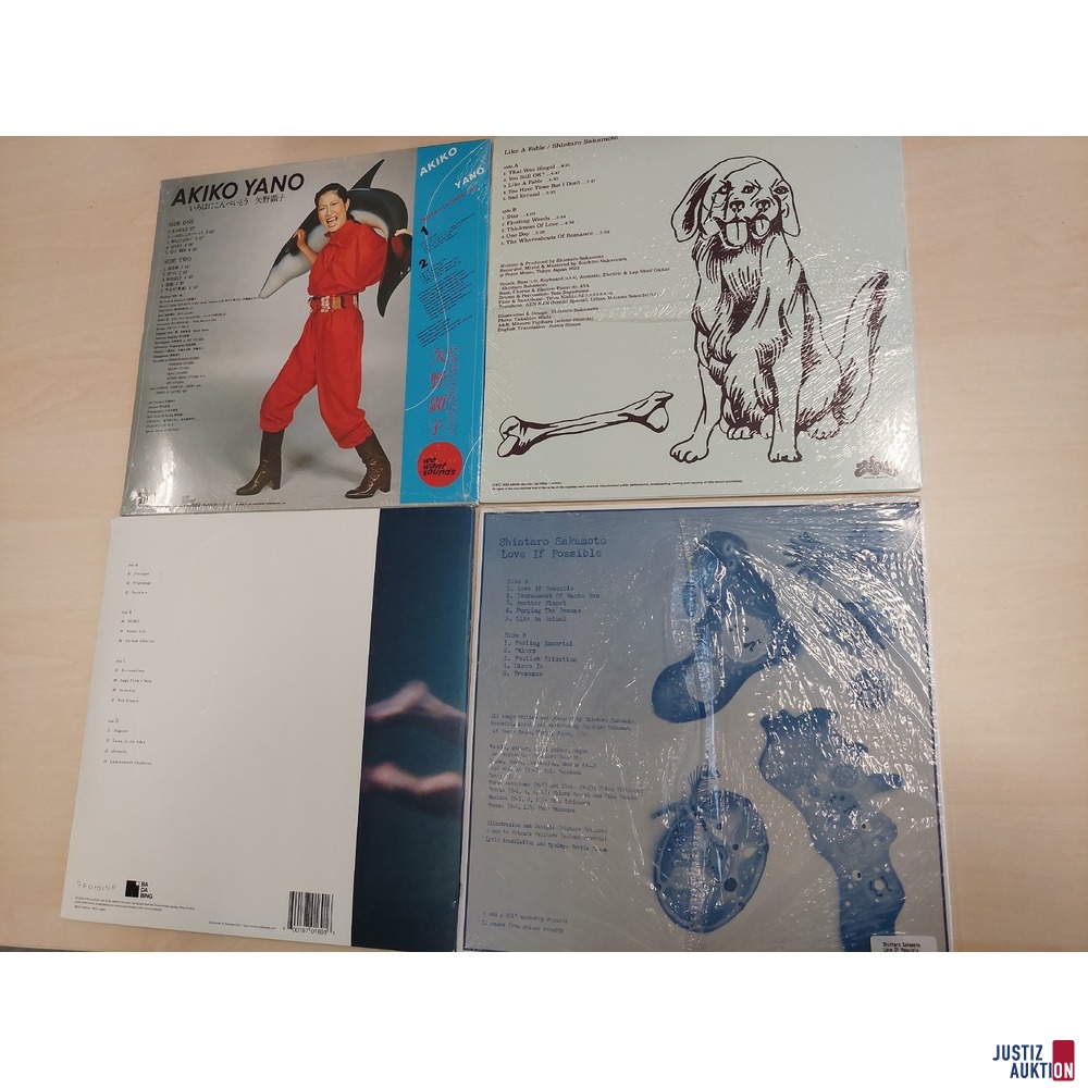Diverse Schallplatten (3 Originalverpackt)