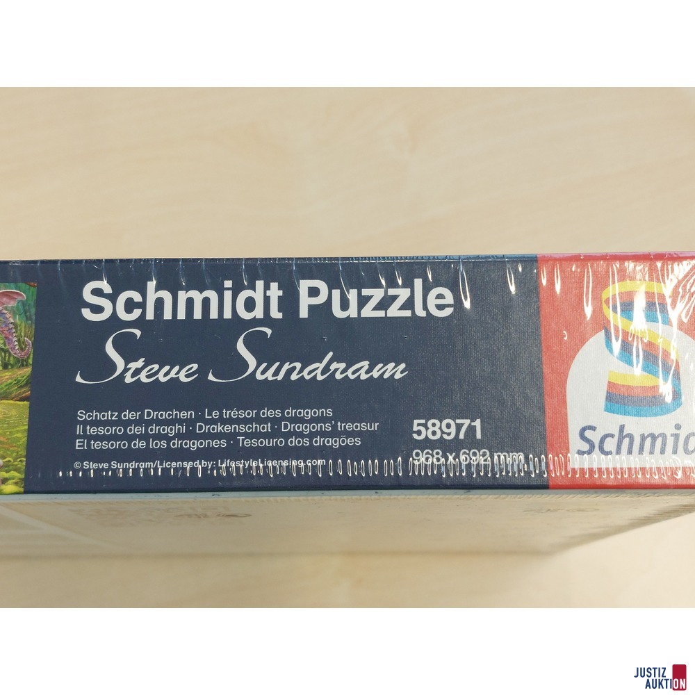 Schmidt Puzzle Schatz der Drachen Steve Sundram 58971