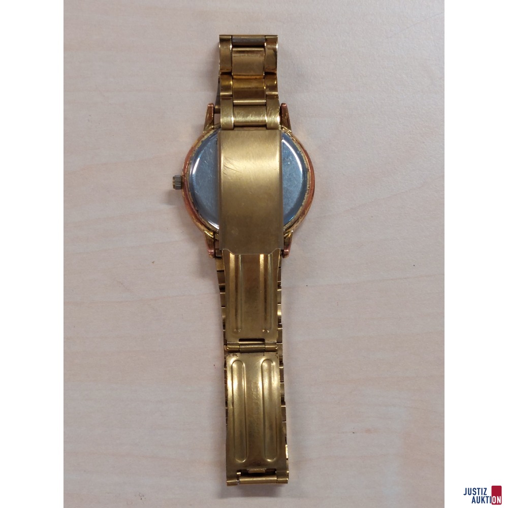 Damenarmbanduhr Trend-Design Quarz funktionst&uuml;chtig&comma; ohne Gew&auml;hr auf Dauerfunktion