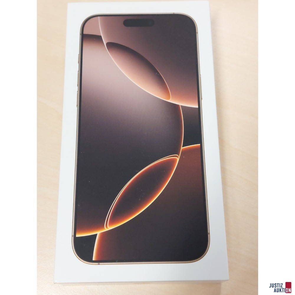 Handy der Marke Apple iPhone 16 Pro Max Desert Titanium&comma; 256GB