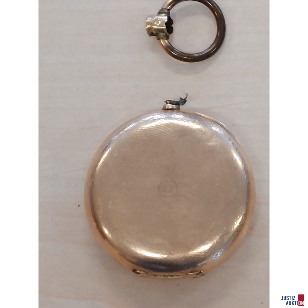 Taschenuhr 16 g 14 Karat Gelbgold