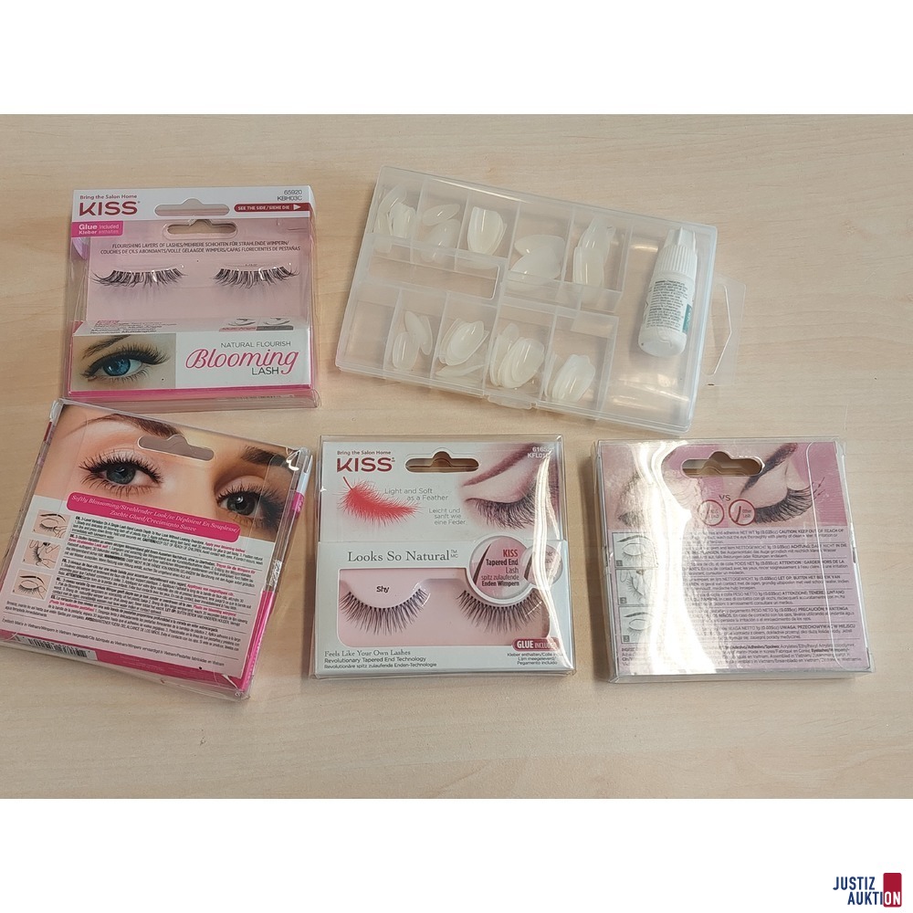 Klebewimpern u.a.