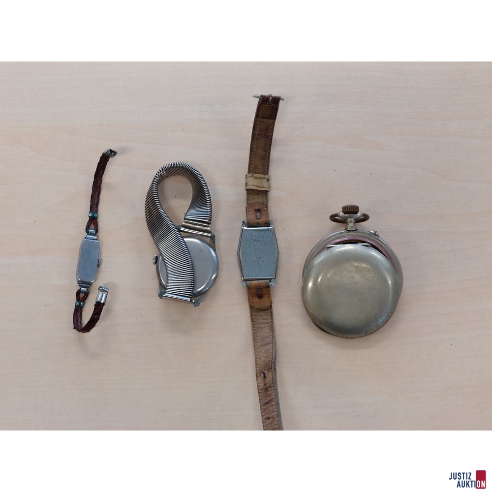 1 Taschenuhr u&period;a&period;