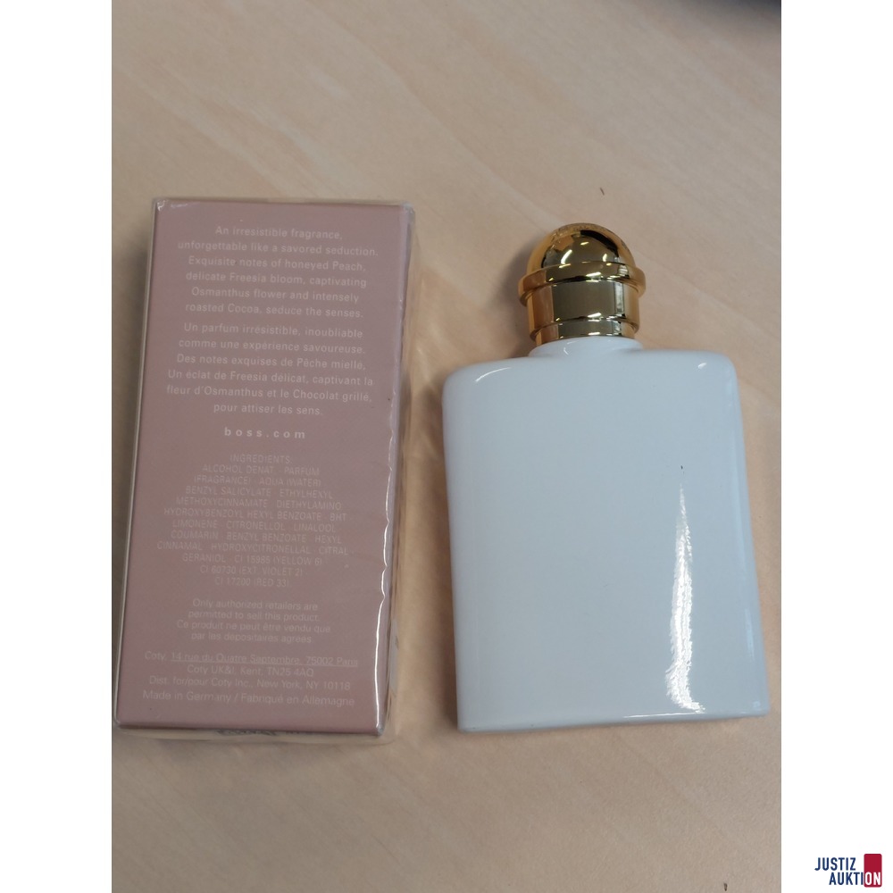 Eau de Toilette der Marke Hugo Boss u.a.