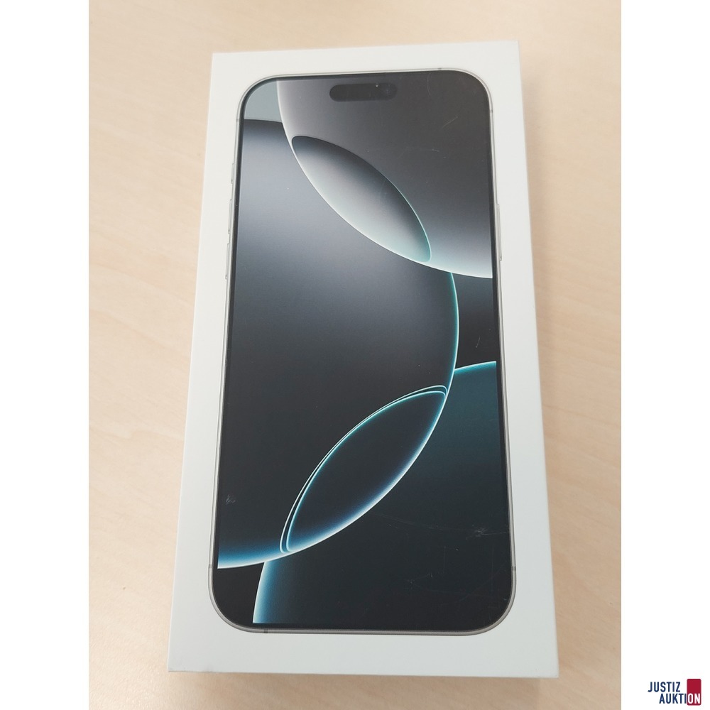 Handy der Marke Apple iPhone 16 Pro Max White Titanium&comma; 256GB