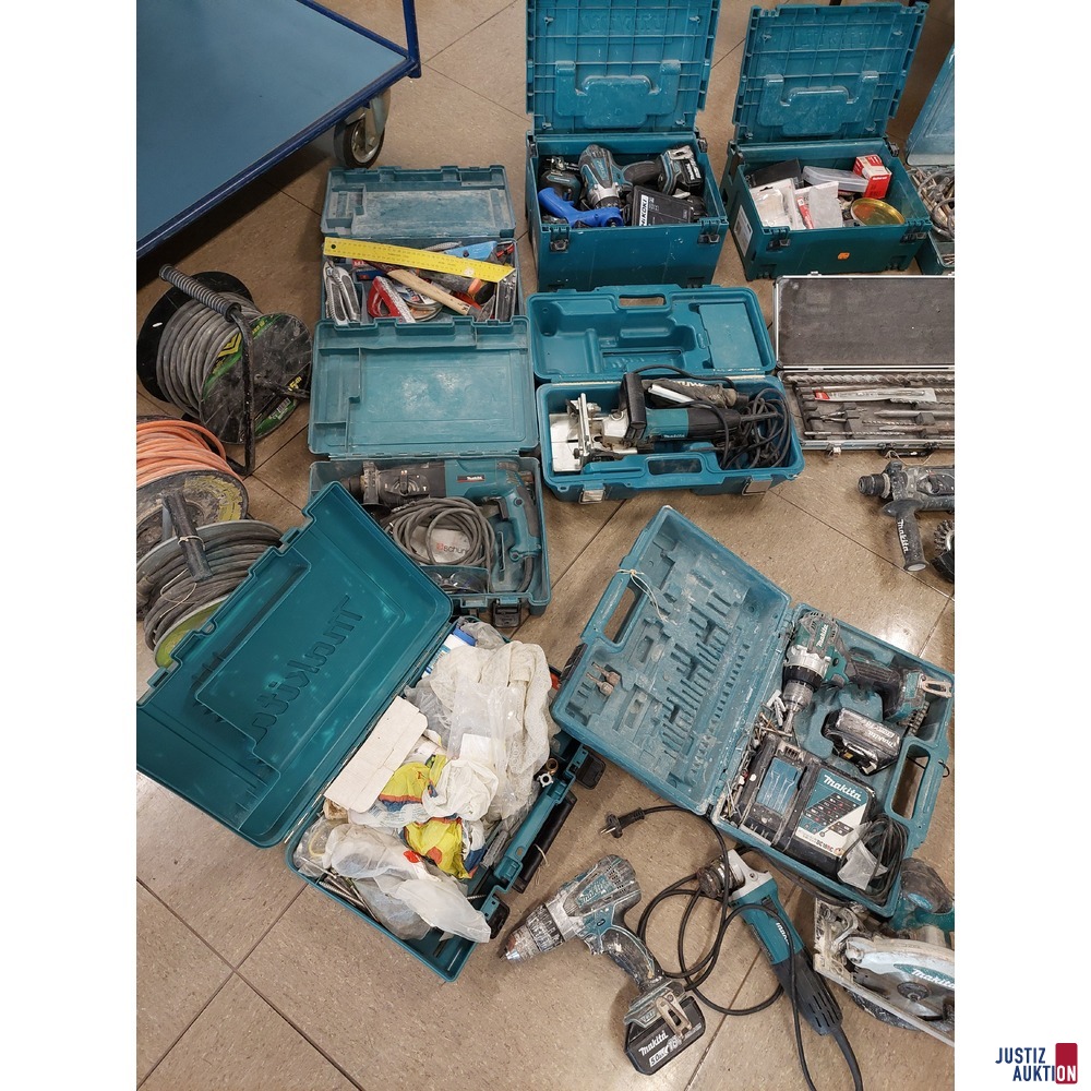 Konvolut an - Werkzeug der Marke Makita