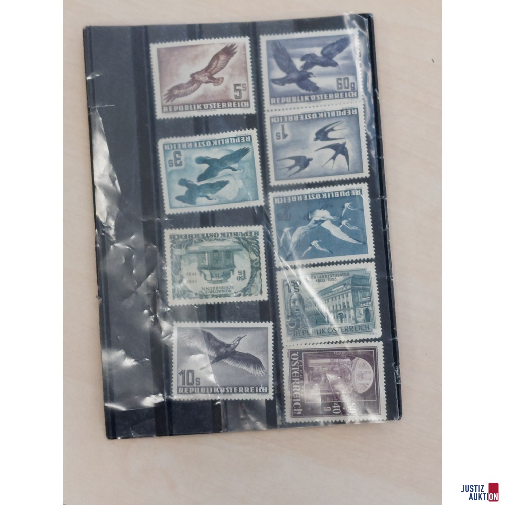 Briefmarken &ndash; &Ouml;sterreich 1950
