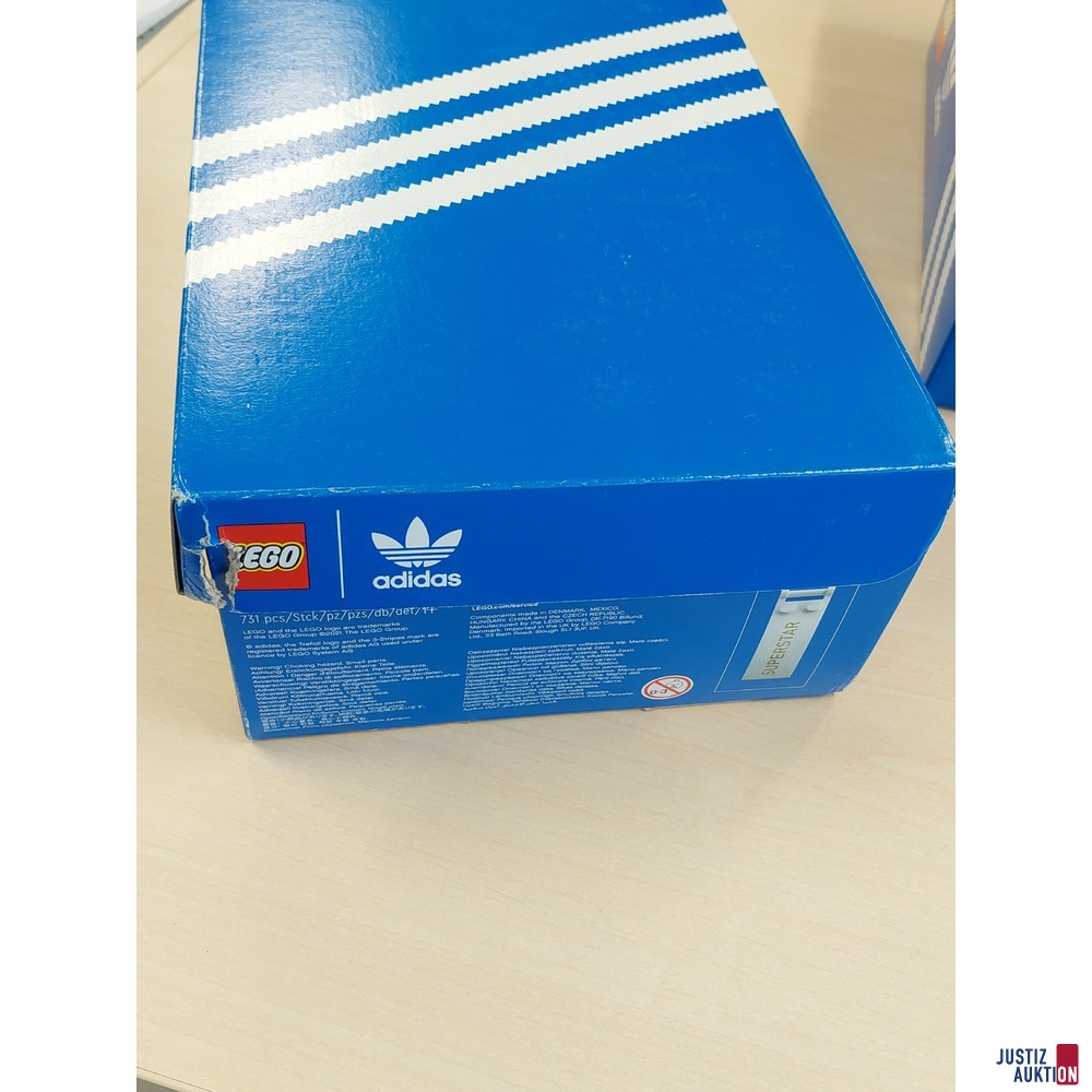 Lego adidas Originals Superstar 731 Teile 10282 