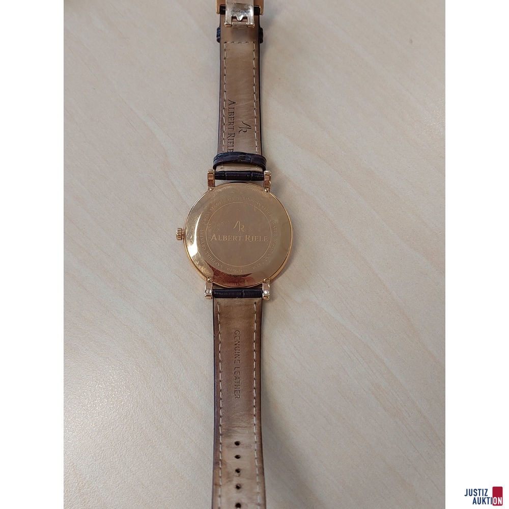 Herrenarmbanduhr der Marke Albert Riele