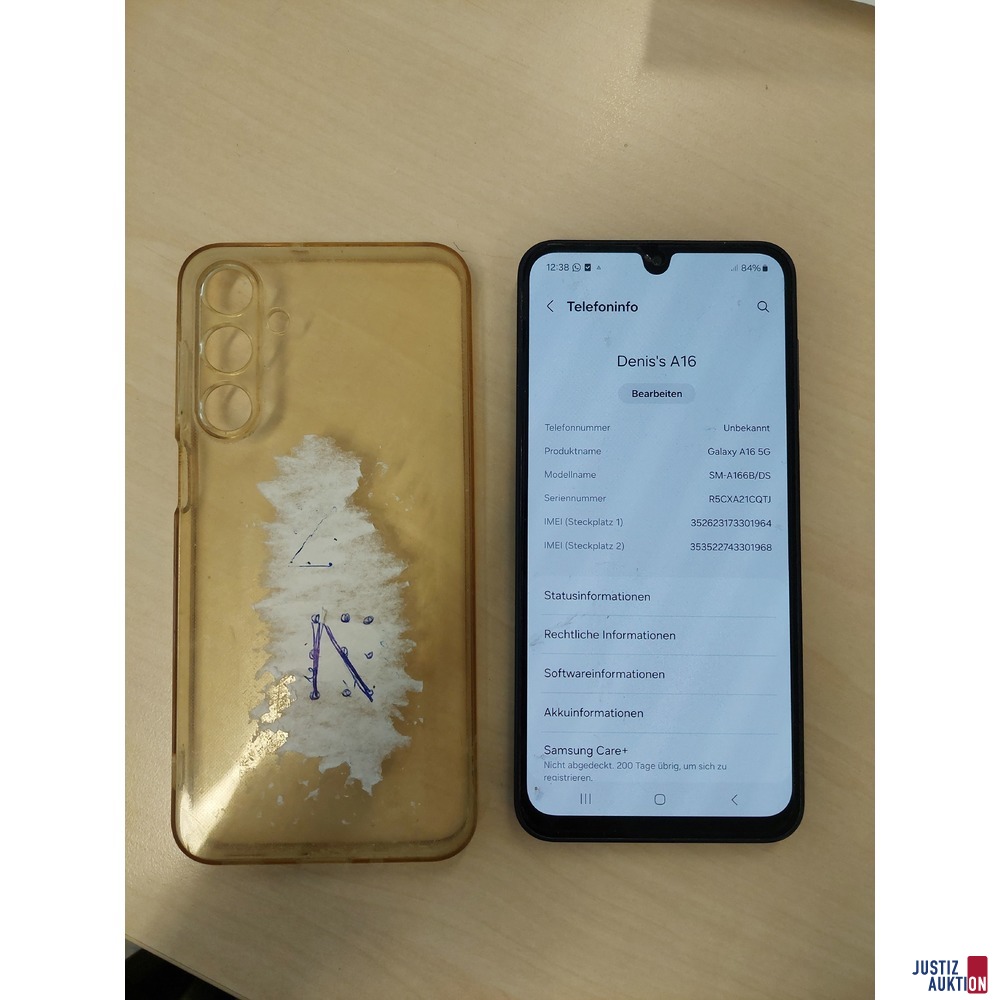 Handy der Marke Samsung Galaxy A16 5G