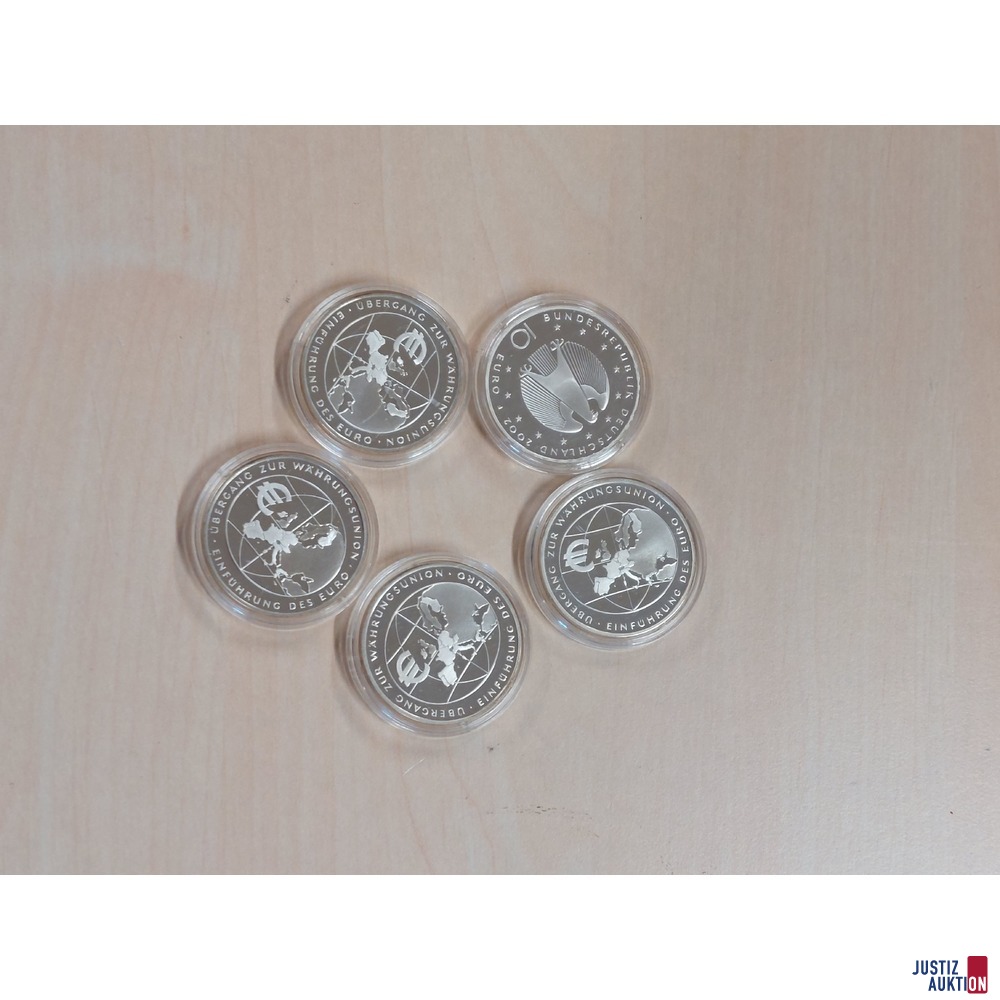Gedenkm&uuml;nzensatz Bundesrepublik Deutschland