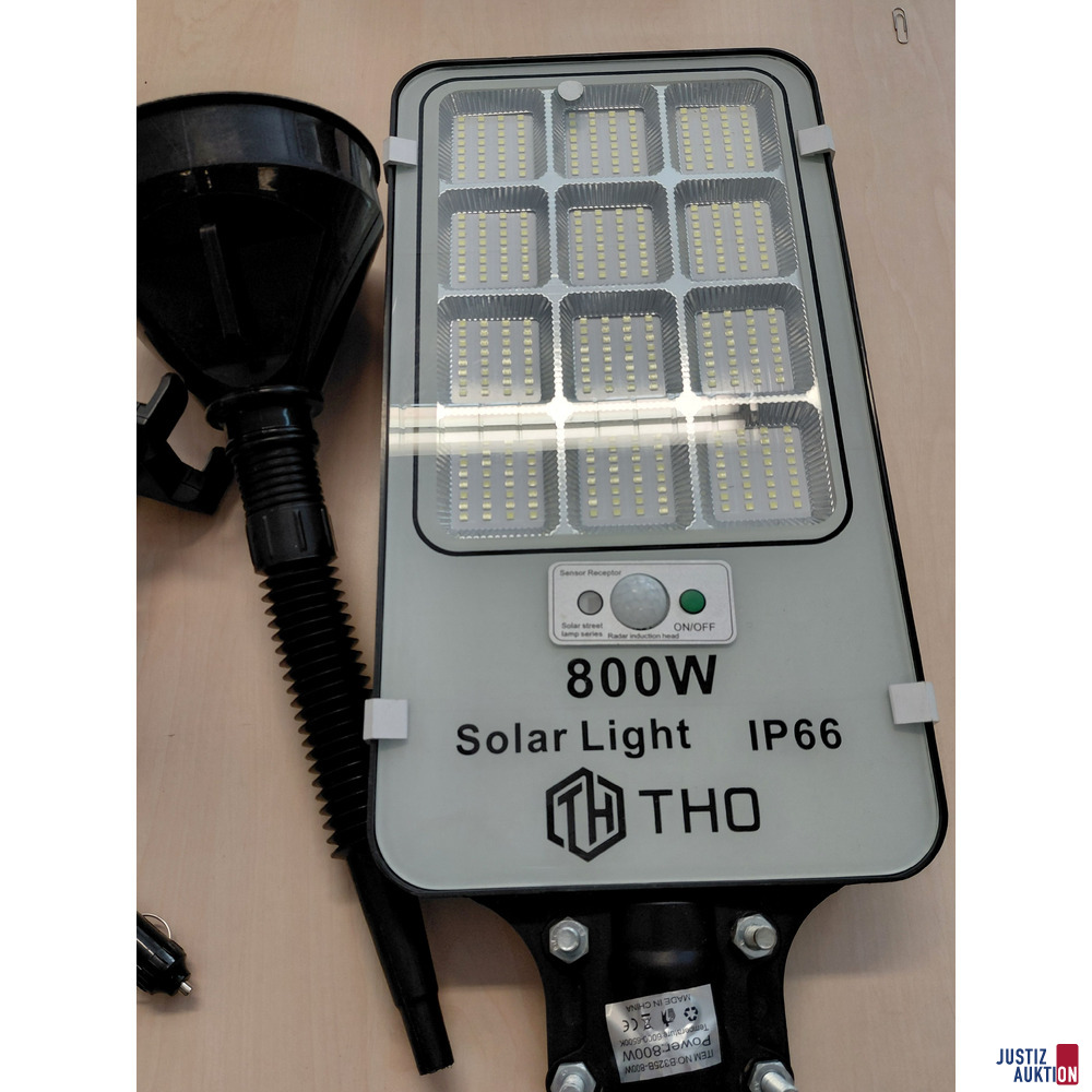 Solarlicht Solar Light IP 66 800W THO u&period;a&period;
