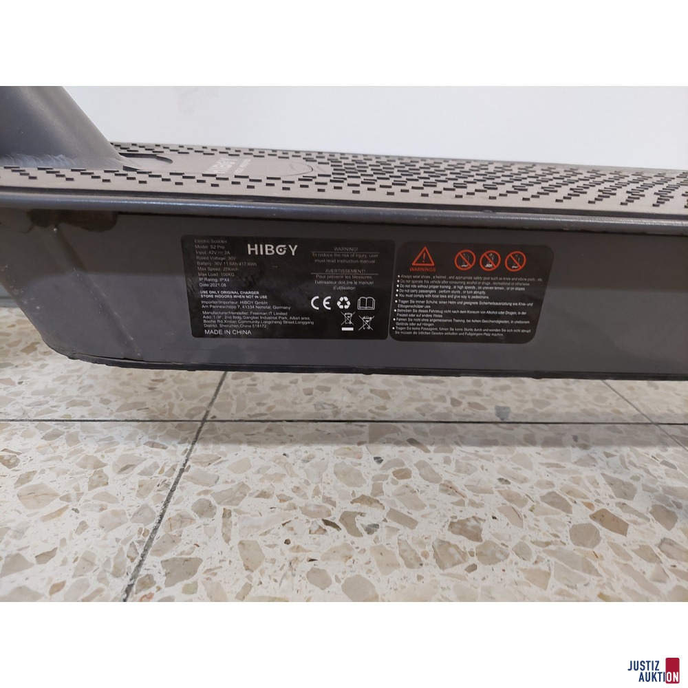 E Scooter der Marke HIBOY S2PROFMG9BCC321083930