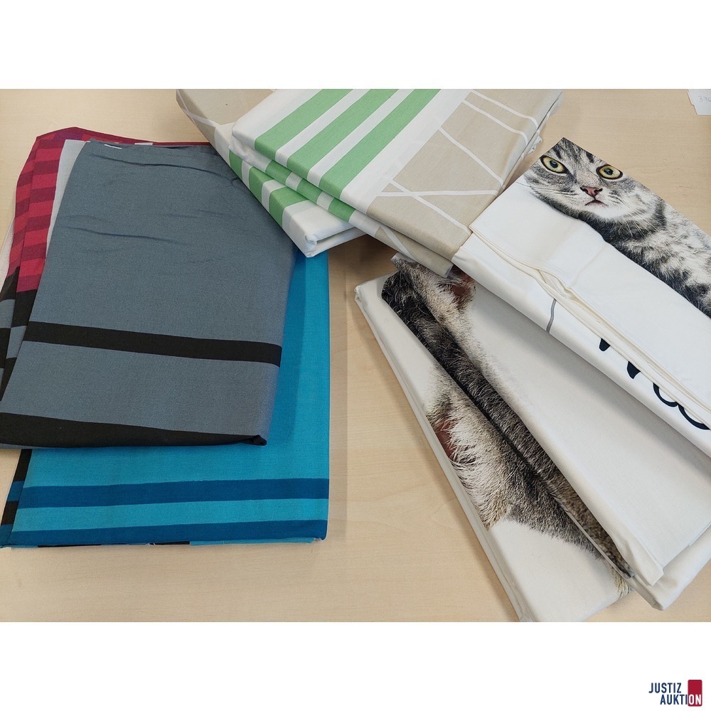 3 Bettw&auml;sche Sets Normalgr&ouml;&szlig;e - NEU