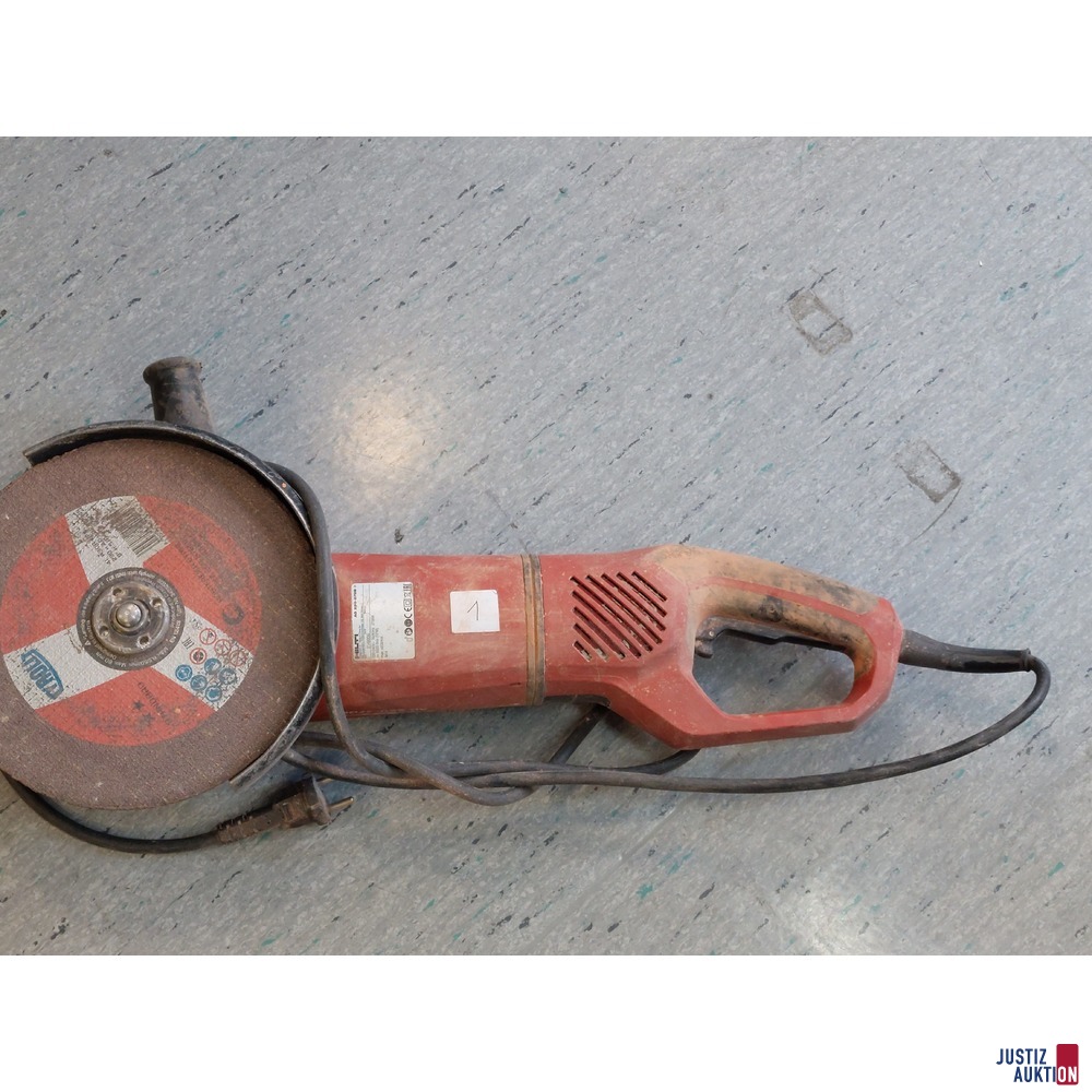 Winkelschleifer der Marke HILTI AG 230-27DB &nbsp;