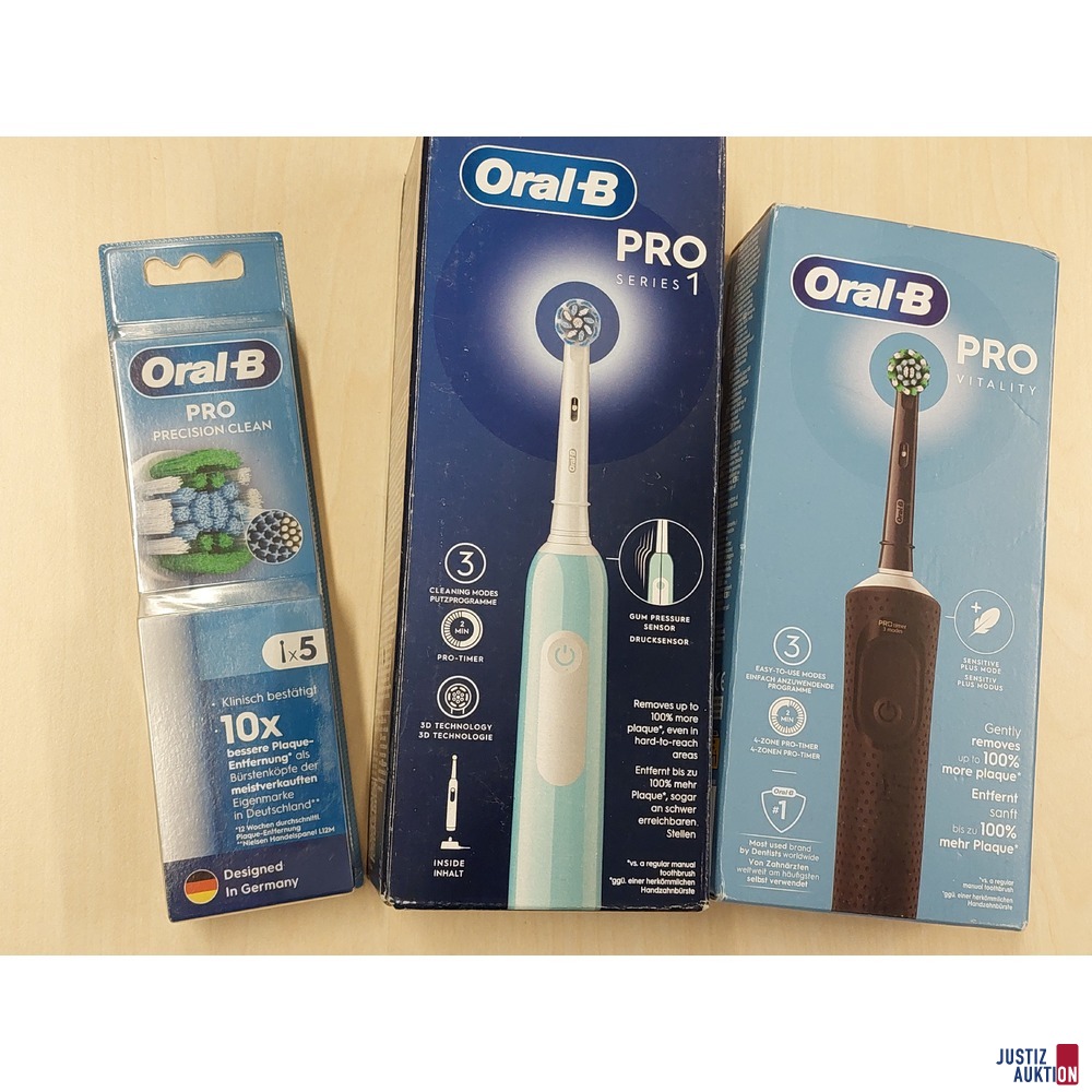 1 Elektrische Zahnb&uuml;rste der Marke Oral-B Pro Series 1