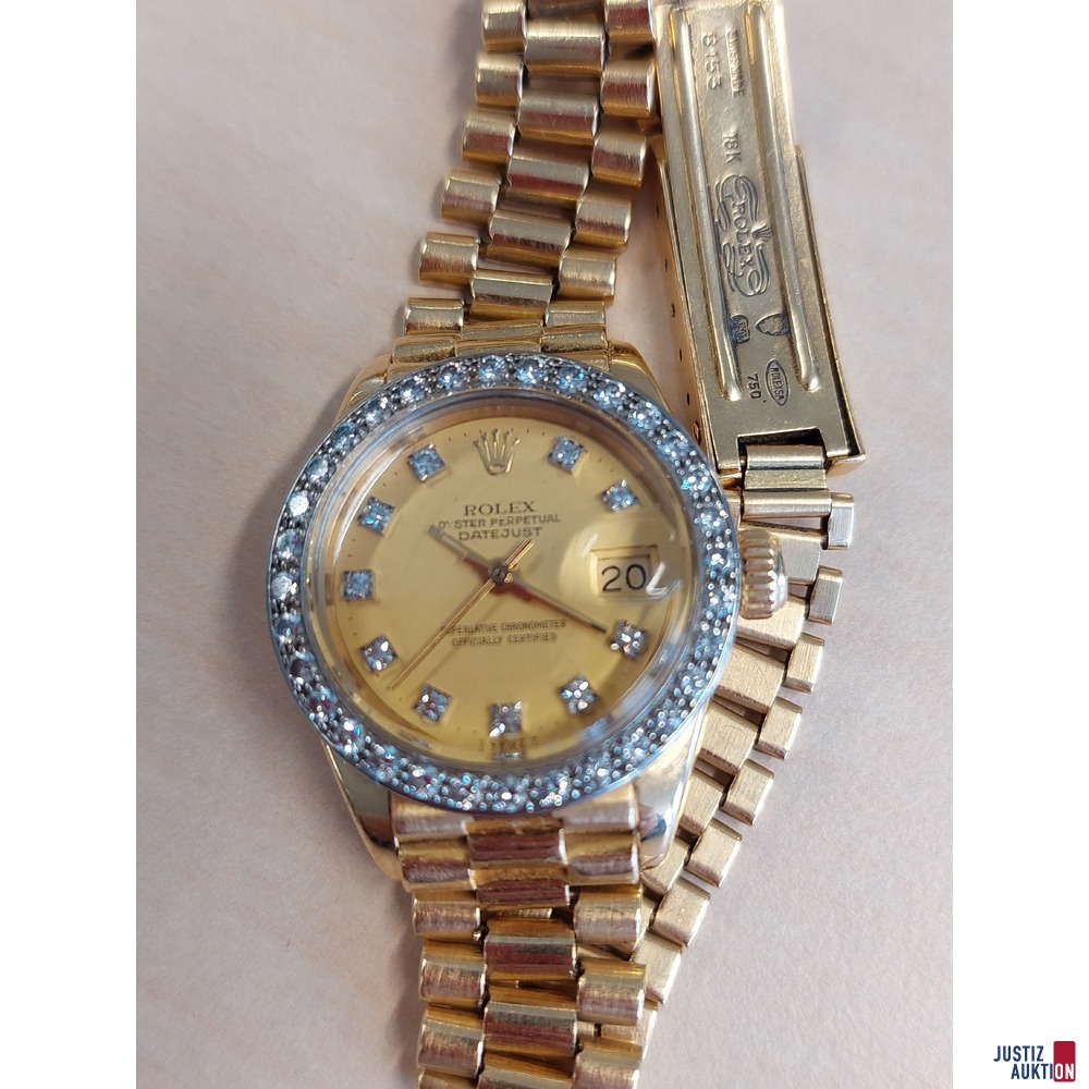Damenarmbanduhr der Marke Rolex - Model&colon; Datejust