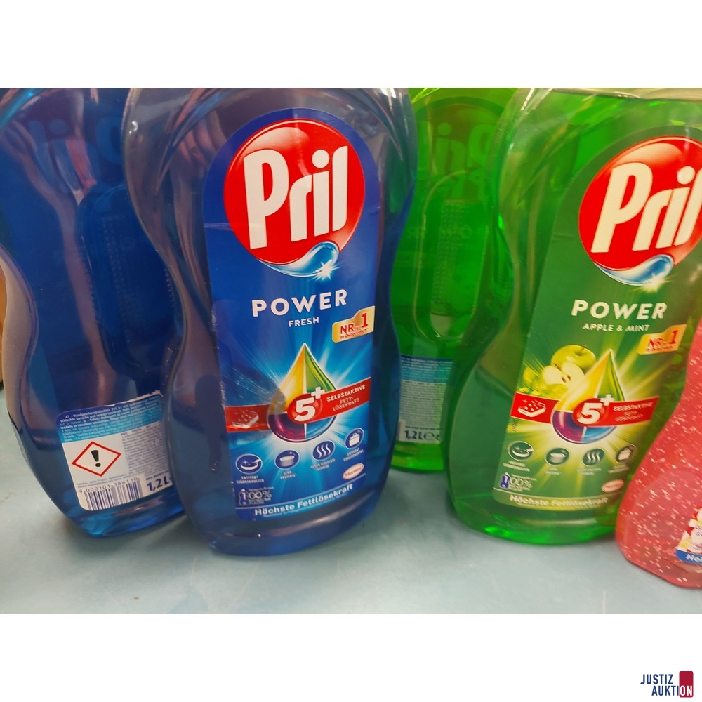 2 Spülmittel der Marke Pril Power Fresh je 1,2L u.a.