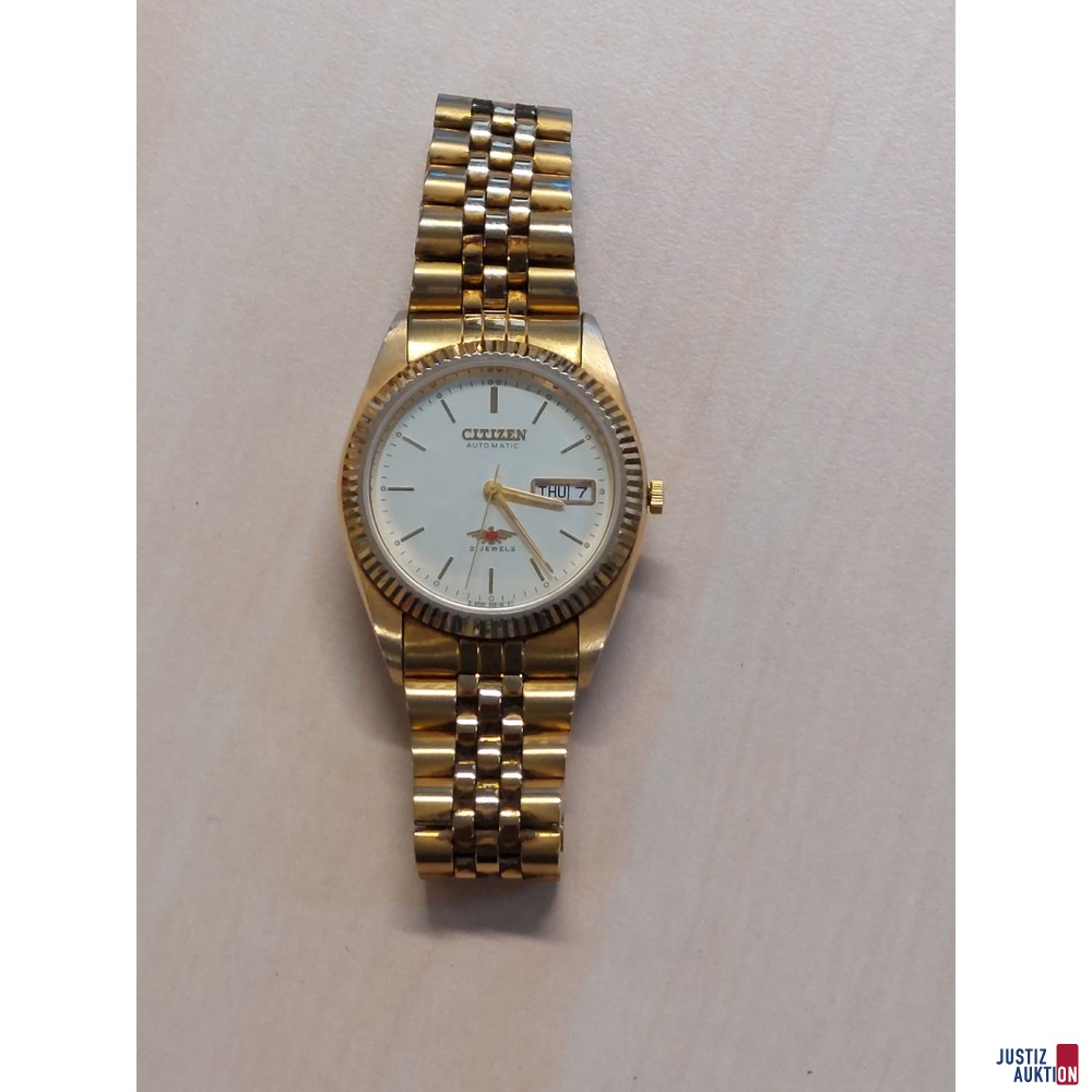 Herrenarmbanduhr der Marke Citizen