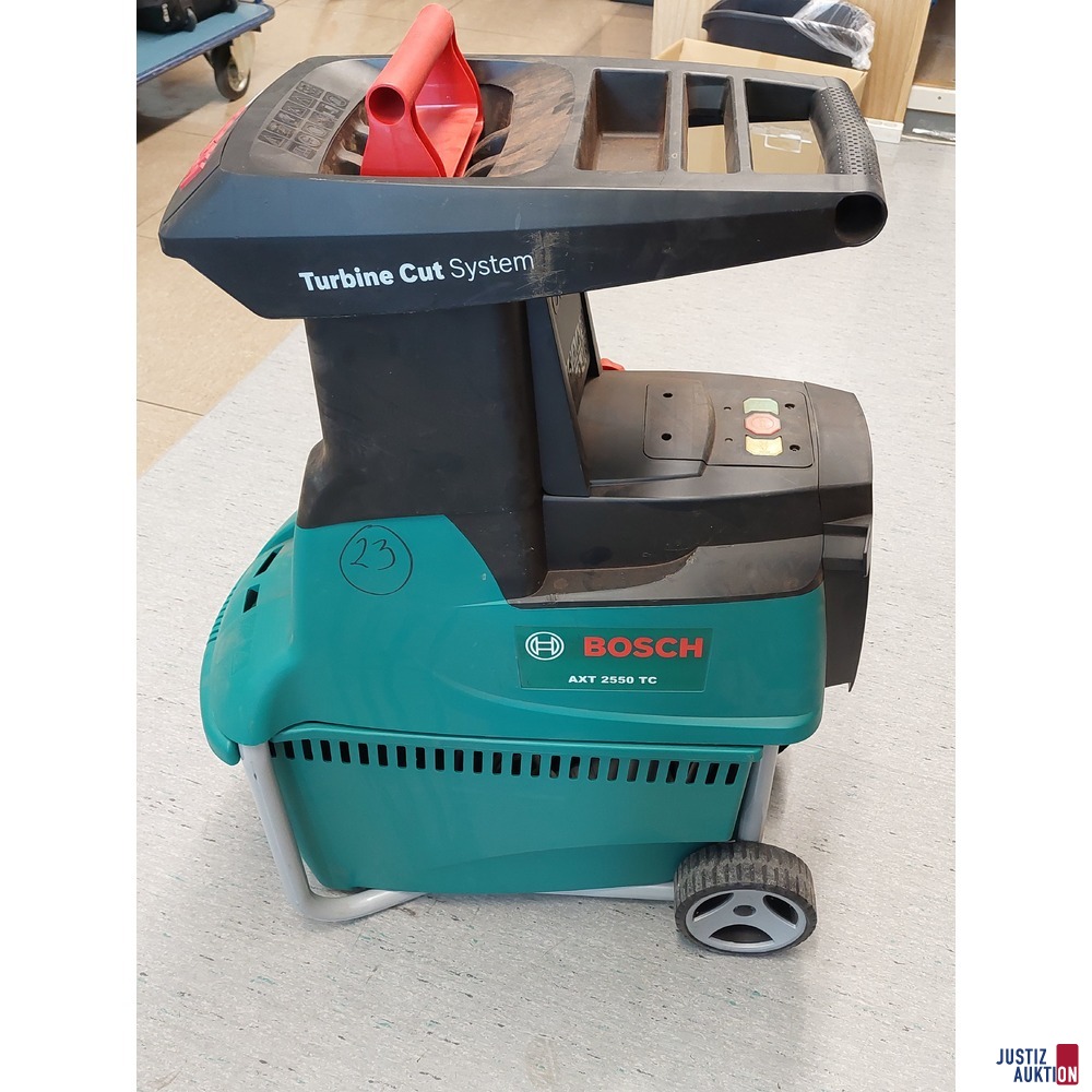 Häcksler der Marke Bosch AXT 2550 TC 3 600 H03 301