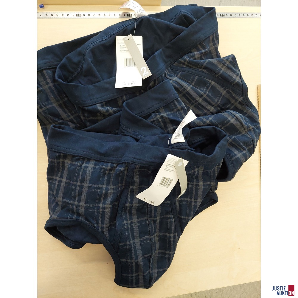 2 2er Packungen Herren-Sportslip der Marke Schiesser Gr&period; 4XL