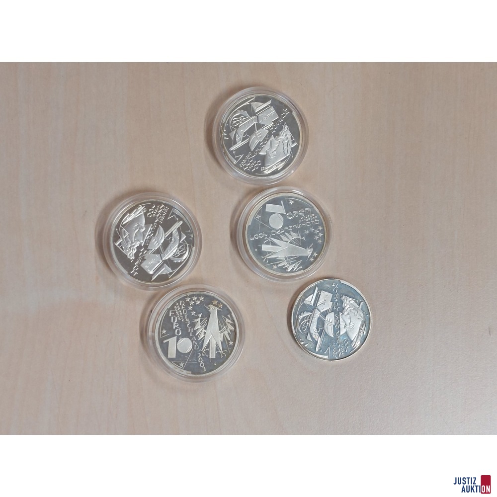 Gedenkm&uuml;nzensatz Bundesrepublik Deutschland