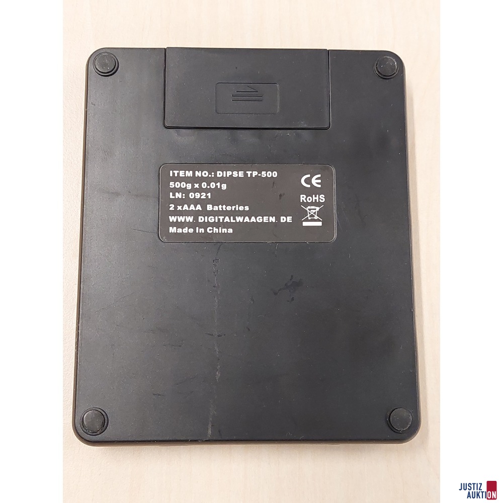 Feinwaage der Marke DIPSE TP-500 500 g / 0.01 g