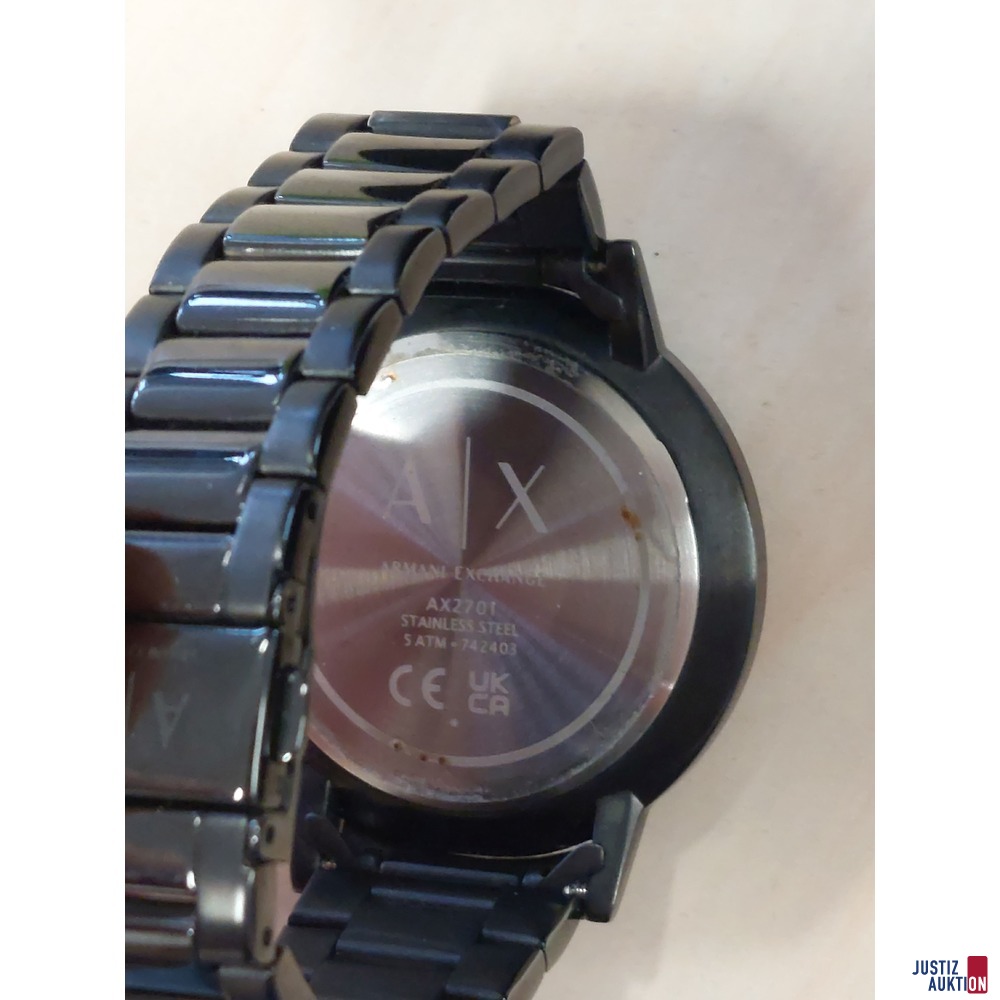 Herrenarmbanduhr der Marke Armani Exchange