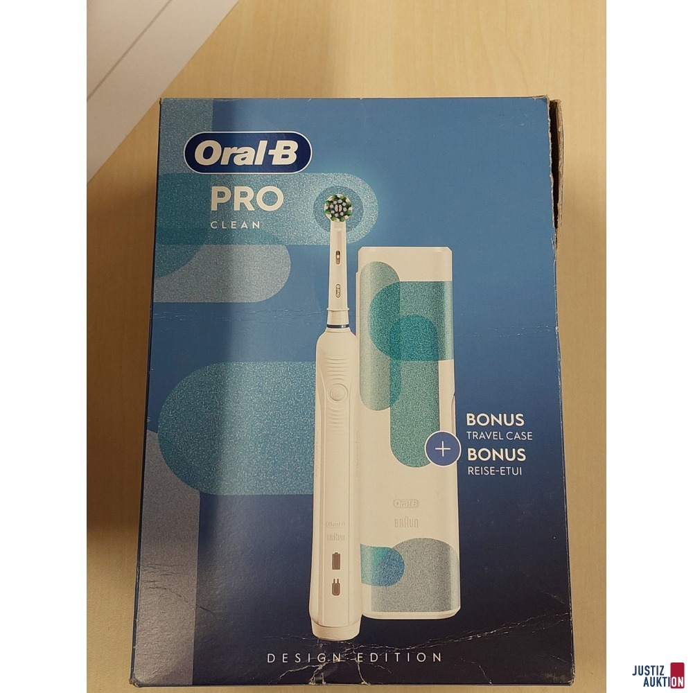 Elektrische Zahnb&uuml;rste der Marke Oral-B Pro Clean  in Originalverpackung &lpar;Verpackung leicht besch&auml;digt&rpar; - NEU