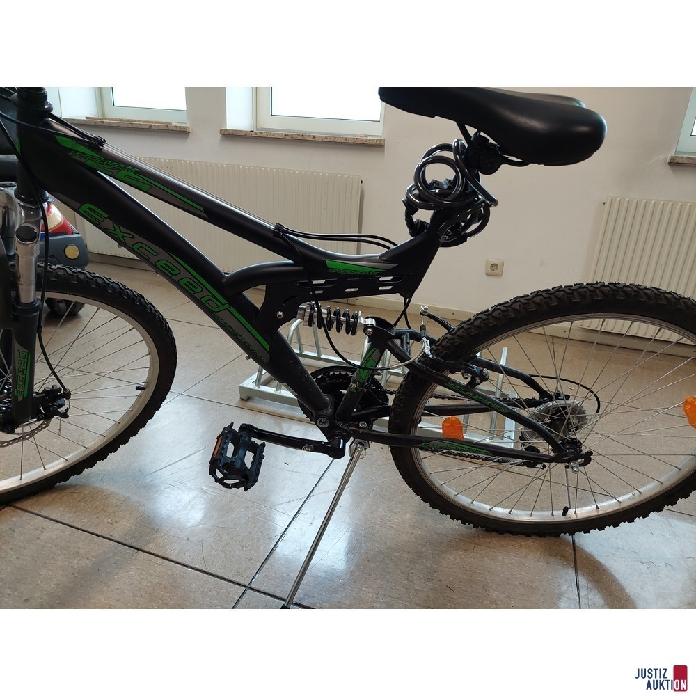 Fahrrad der Marke Exceed Full Suspended