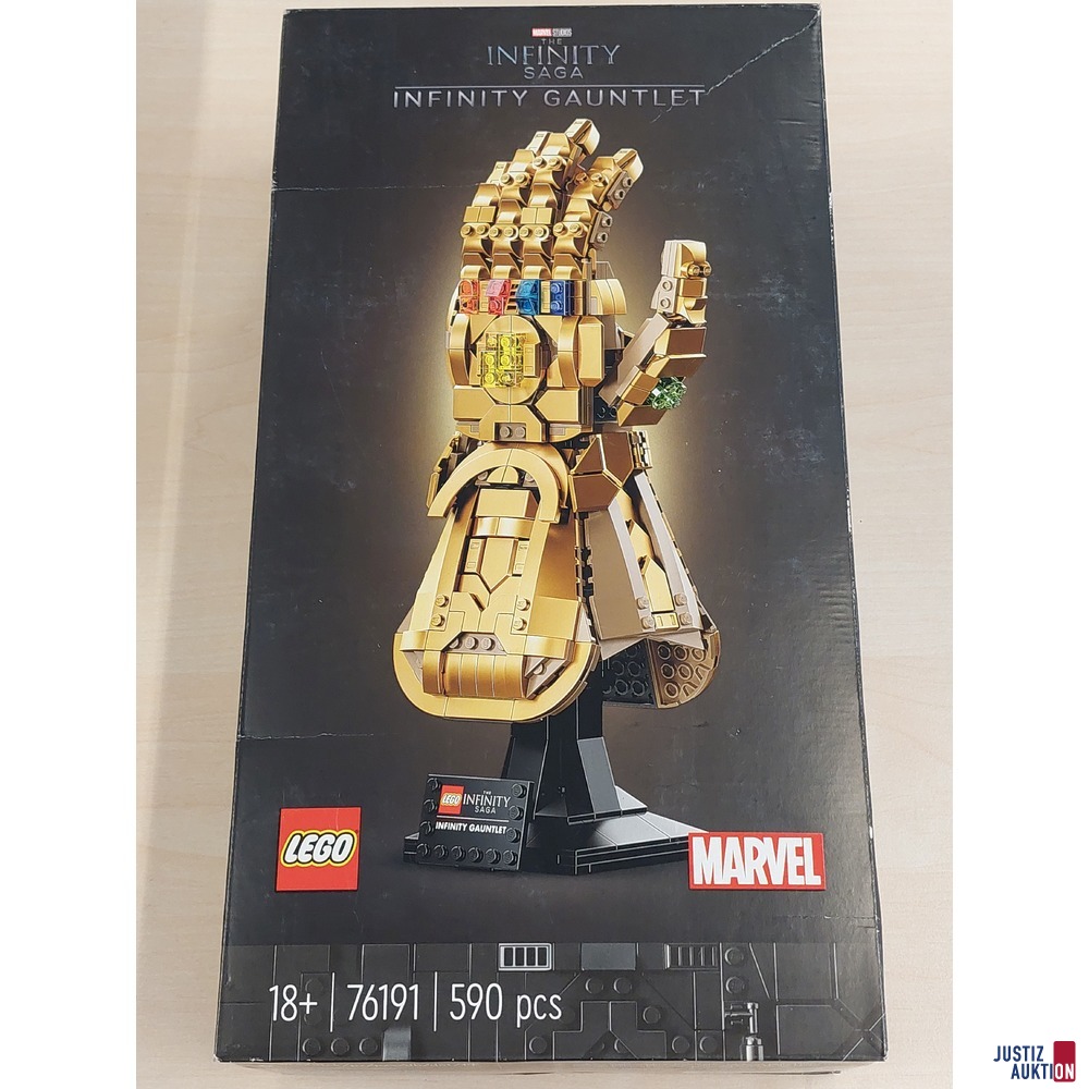 Lego Marvel Infinity Saga Infinity Gauntlet 590 Teile