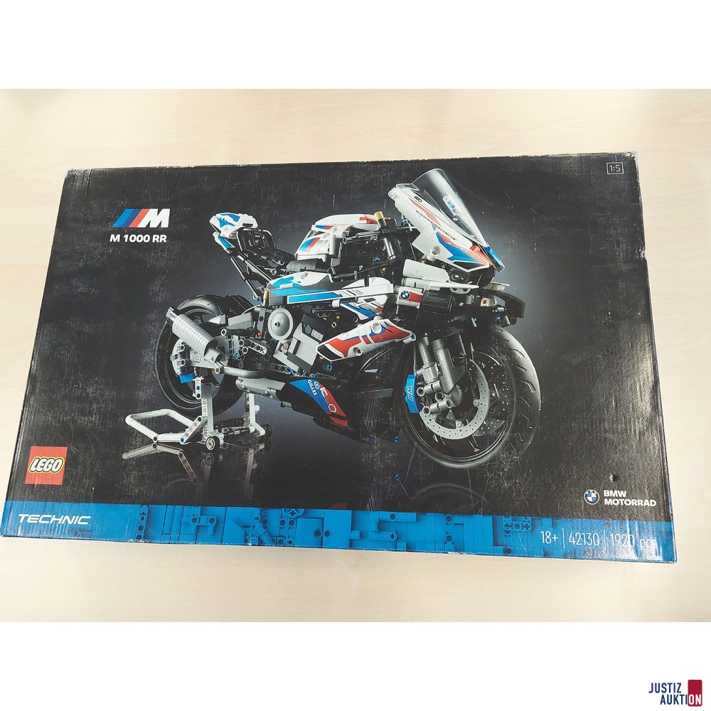 Lego Technic BMW Motorrad M 1000 RR 1920 Teile 42130