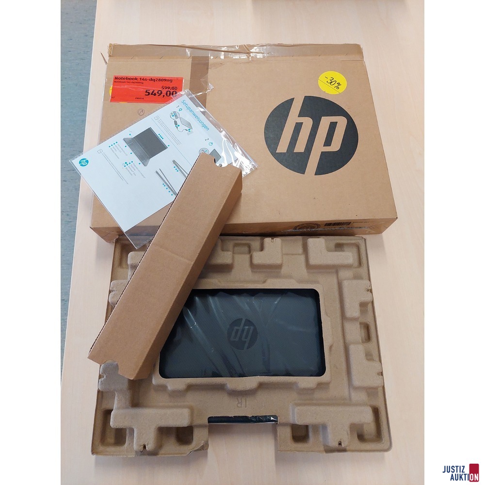 Laptop der Marke HP - 14s-dq2809ng