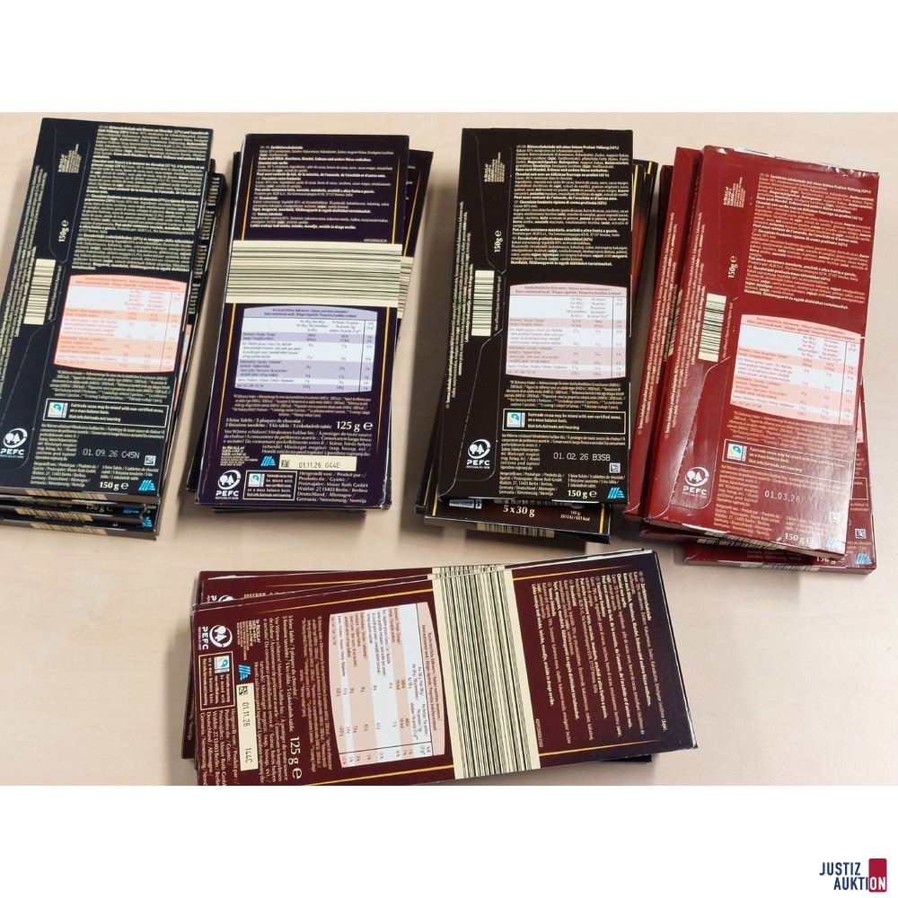 23 x Moser Roth Schokoladen von Hofer/Aldi